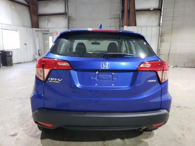 3CZRU6H3XJM724364 - 2018 HONDA HR-V LX BLUE photo 6