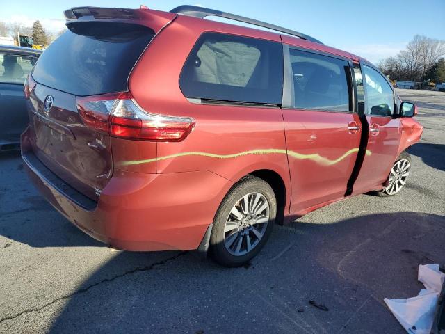 5TDDZ3DC3LS251352 - 2020 TOYOTA SIENNA XLE BURGUNDY photo 3