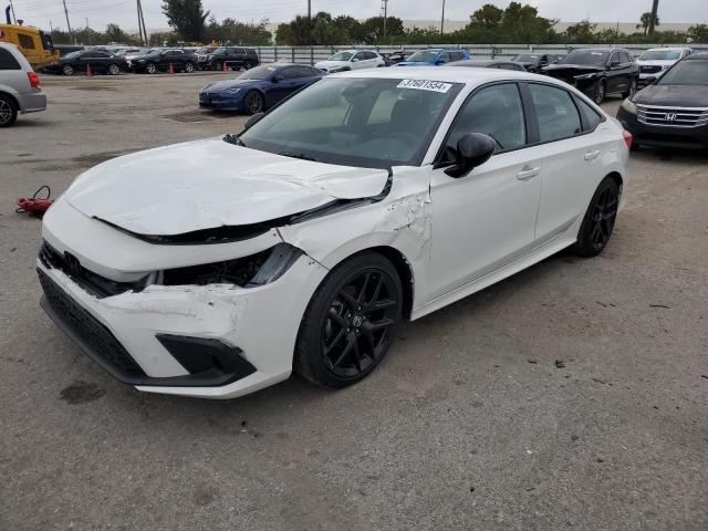 2HGFE2F58PH513529 - 2023 HONDA CIVIC SPORT 白色 照片 1