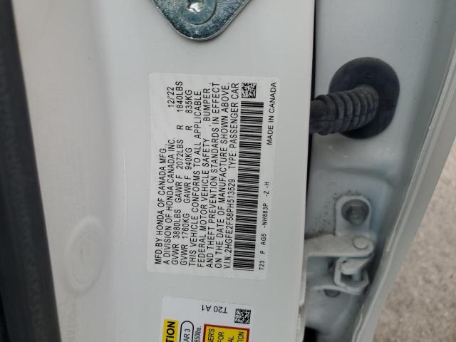 2HGFE2F58PH513529 - 2023 HONDA CIVIC SPORT 白色 照片 14