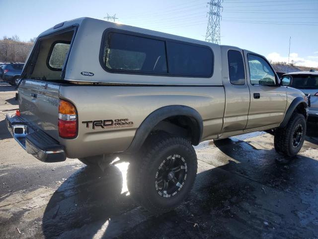 5TEWN72N62Z076841 - 2002 TOYOTA TACOMA XTRACAB GOLD photo 3