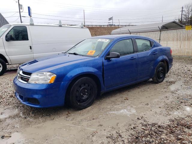 1C3CDZAG1EN233093 - 2014 DODGE AVENGER SE BLUE photo 1