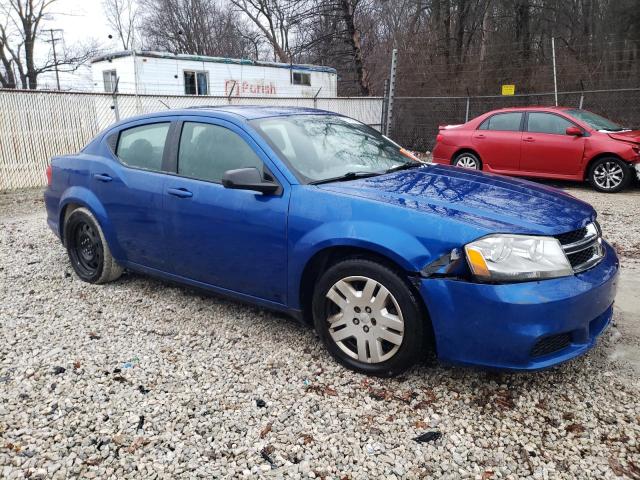 1C3CDZAG1EN233093 - 2014 DODGE AVENGER SE BLUE photo 4