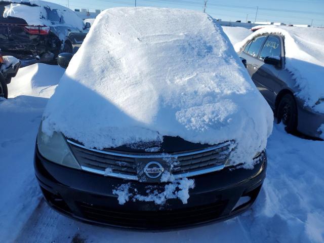 3N1BC13E99L373487 - 2009 NISSAN VERSA S BLACK photo 5