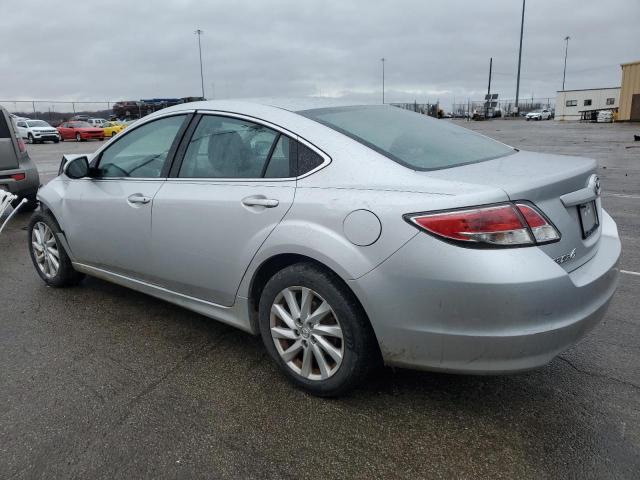 1YVHZ8DH0C5M42575 - 2012 MAZDA 6 I SILVER photo 2