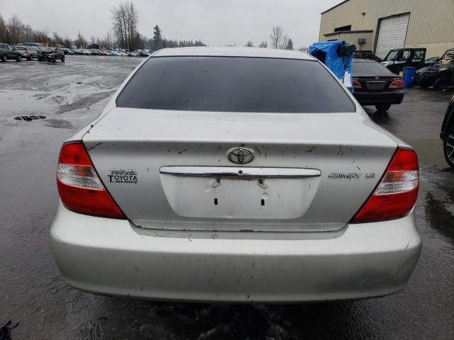 4T1BE32KX4U806822 - 2004 TOYOTA CAMRY LE SILVER photo 6