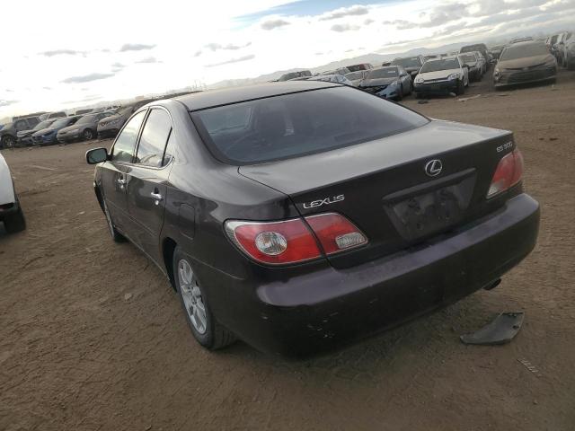 JTHBF30G930116998 - 2003 LEXUS ES 300 BURGUNDY photo 2