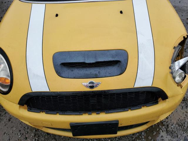 WMWMF73578TV32496 - 2008 MINI COOPER S YELLOW photo 11