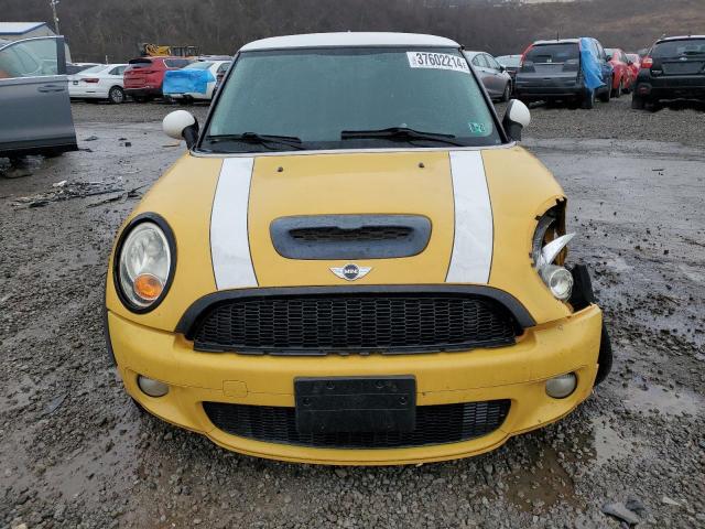 WMWMF73578TV32496 - 2008 MINI COOPER S YELLOW photo 5