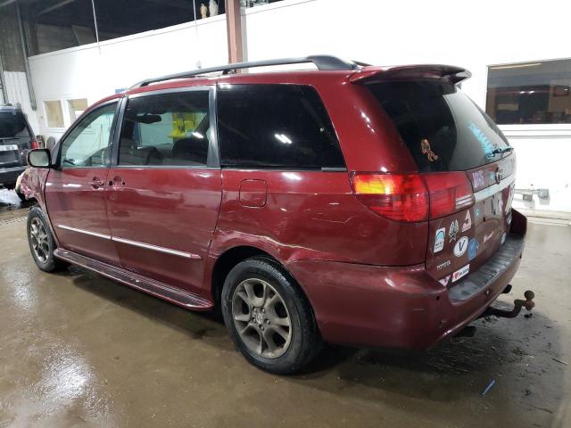 5TDBA22C35S048508 - 2005 TOYOTA SIENNA XLE MAROON photo 2