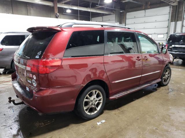 5TDBA22C35S048508 - 2005 TOYOTA SIENNA XLE MAROON photo 3