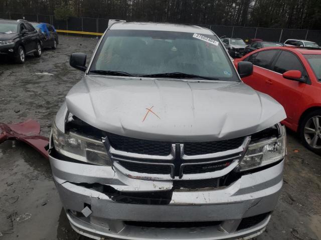 3C4PDCAB0DT536816 - 2013 DODGE JOURNEY SE SILVER photo 5