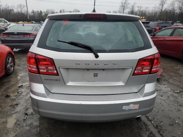 3C4PDCAB0DT536816 - 2013 DODGE JOURNEY SE SILVER photo 6