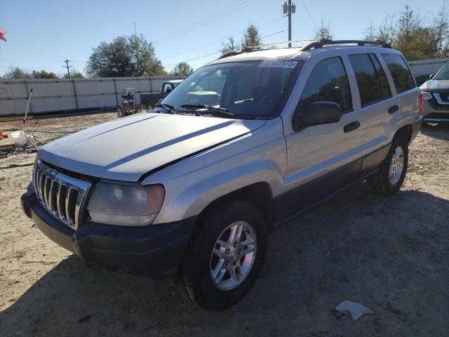 1J4GW48S63C564162 - 2003 JEEP GRAND CHER LAREDO Plata foto 1