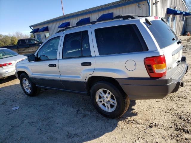 1J4GW48S63C564162 - 2003 JEEP GRAND CHER LAREDO Plata foto 2