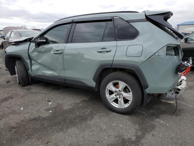 2T3P1RFV6LW132036 - 2020 TOYOTA RAV4 XLE GREEN photo 2