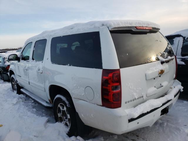 1GNFK16357J213663 - 2007 CHEVROLET SUBURBAN K1500 WHITE photo 2