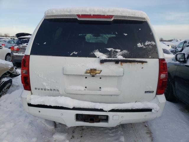 1GNFK16357J213663 - 2007 CHEVROLET SUBURBAN K1500 WHITE photo 6