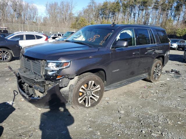 1GNSKBKCXJR215993 - 2018 CHEVROLET TAHOE K1500 LT GRAY photo 1