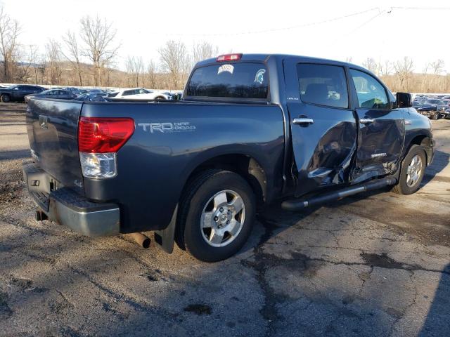 5TFHY5F11AX106894 - 2010 TOYOTA TUNDRA CREWMAX LIMITED GRAY photo 3