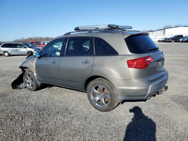 2HNYD28867H514500 - 2007 ACURA MDX SPORT BROWN photo 2