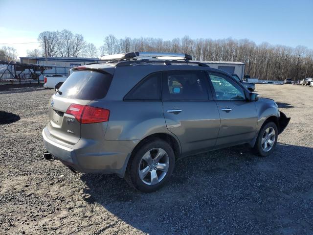 2HNYD28867H514500 - 2007 ACURA MDX SPORT BROWN photo 3