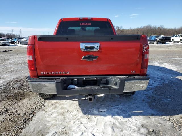 2GCEK13M171555199 - 2007 CHEVROLET 1500 SILVE K1500 CREW CAB RED photo 6