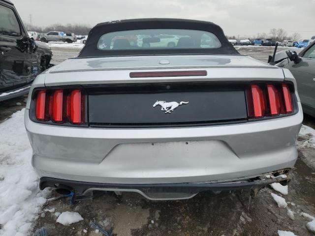 1FATP8UH1G5274754 - 2016 FORD MUSTANG SILVER photo 6