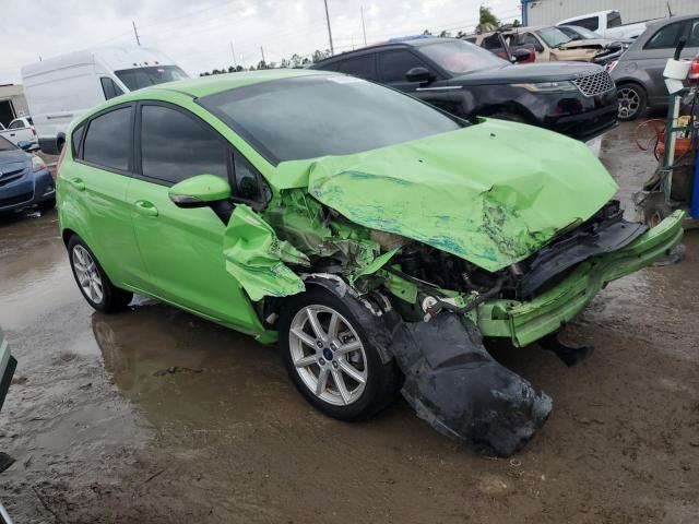 3FADP4EJ0FM132743 - 2015 FORD FIESTA SE GREEN photo 4