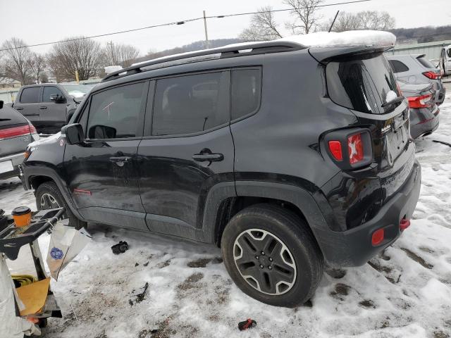 ZACCJBCT7GPD51584 - 2016 JEEP RENEGADE TRAILHAWK BLACK photo 2