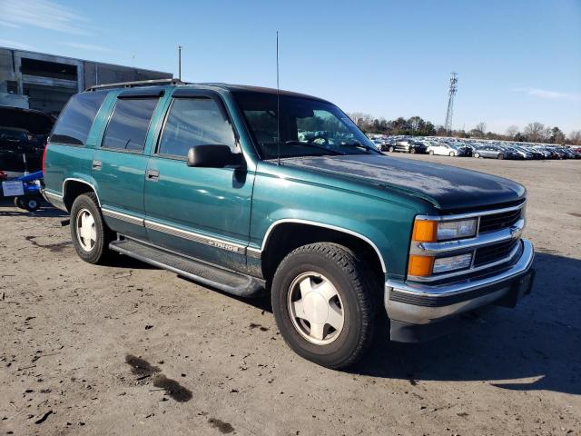 1GNEK13R5XJ317039 - 1999 CHEVROLET TAHOE K1500 GREEN photo 4