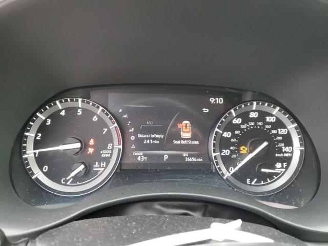 5TDGZRBHXLS052796 - 2020 TOYOTA HIGHLANDER XLE SILVER photo 9