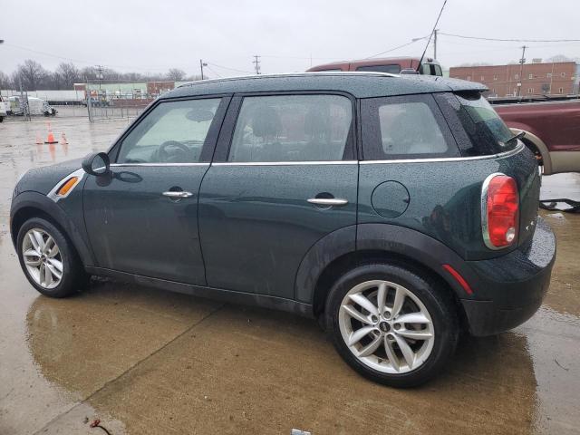 WMWZB3C59EWR40762 - 2014 MINI COOPER COUNTRYMAN GREEN photo 2