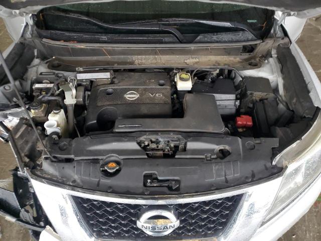 5N1AR2MN7DC676375 - 2013 NISSAN PATHFINDER S SILVER photo 12