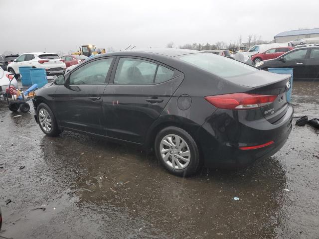 KMHD74LF7JU519363 - 2018 HYUNDAI ELANTRA SE BLACK photo 2