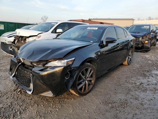 JTHCZ1BL1JA008604 - 2018 LEXUS GS 350 BASE BLACK photo 1