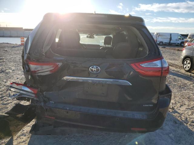 5TDYK3DC2GS741308 - 2016 TOYOTA SIENNA XLE BLACK photo 6