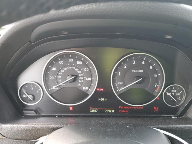 WBA3C3G51FNT52892 - 2015 BMW 320 I XDRIVE WHITE photo 9