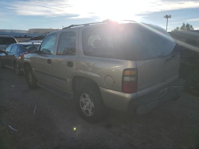 1GNEK13T25J100671 - 2005 CHEVROLET TAHOE K1500 BEIGE photo 2