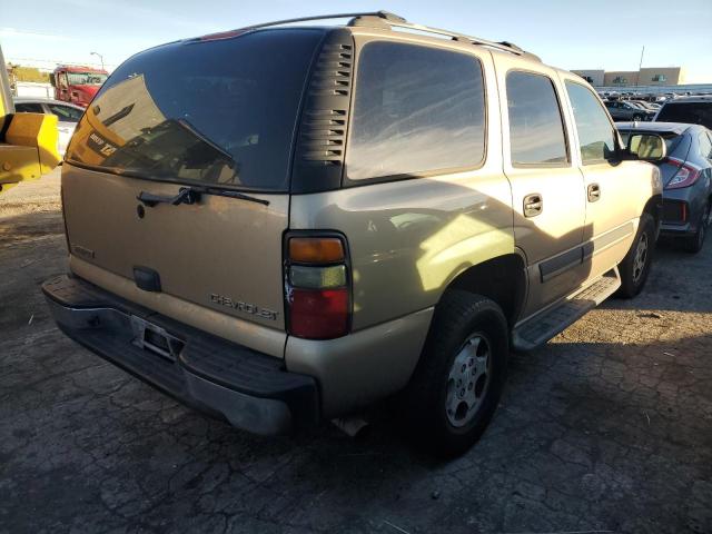 1GNEK13T25J100671 - 2005 CHEVROLET TAHOE K1500 BEIGE photo 3