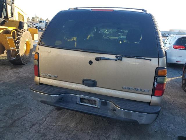 1GNEK13T25J100671 - 2005 CHEVROLET TAHOE K1500 BEIGE photo 6