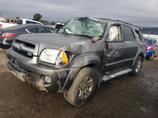 5TDBT48A45S251385 - 2005 TOYOTA SEQUOIA LIMITED GRAY photo 1