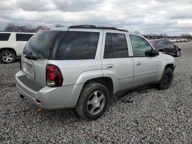 1GNDS33S892107980 - 2009 CHEVROLET TRAILBLAZE LT SILVER photo 3