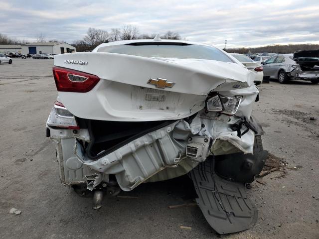 1G1ZF5SU4JF272173 - 2018 CHEVROLET MALIBU HYBRID WHITE photo 6