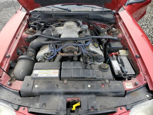 1FALP47V6TF154107 - 1996 FORD MUSTANG COBRA RED photo 11