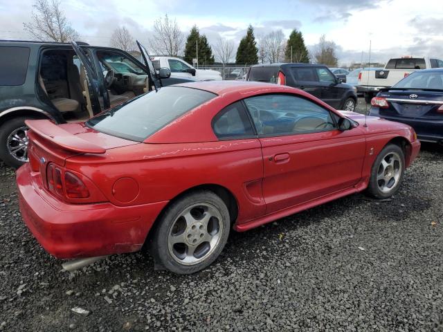 1FALP47V6TF154107 - 1996 FORD MUSTANG COBRA RED photo 3