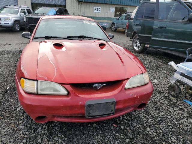 1FALP47V6TF154107 - 1996 FORD MUSTANG COBRA RED photo 5