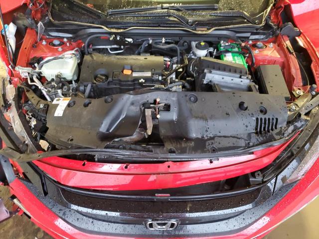 2HGFC2F61LH520895 - 2020 HONDA CIVIC LX RED photo 11