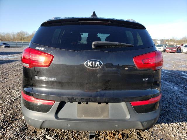 KNDPC3AC0G7826042 - 2016 KIA SPORTAGE EX BLACK photo 6