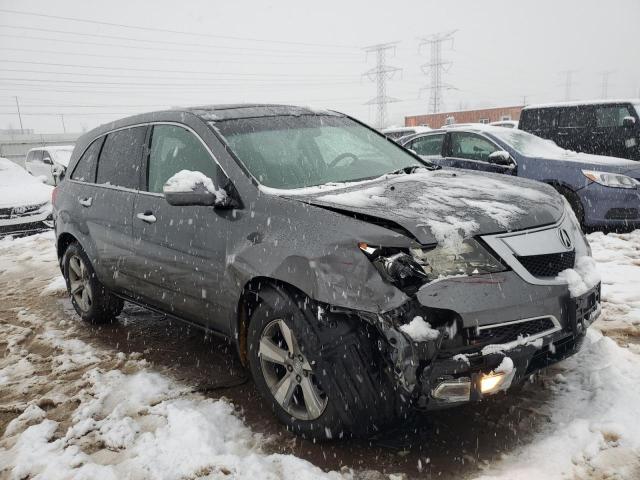 2HNYD2H67BH536853 - 2011 ACURA MDX TECHNOLOGY GRAY photo 4